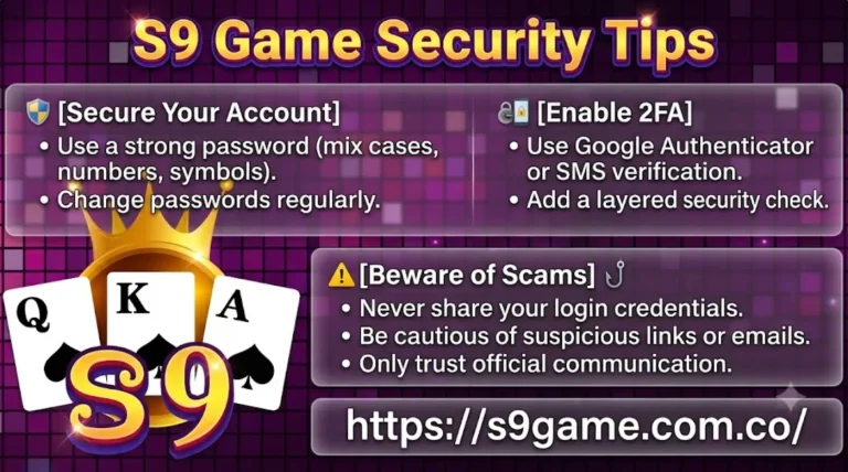 S9 Game Security Tips s9 game s9 game apk s9 game login s9 game download apps s9game register s9 game app